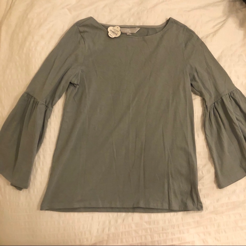 NEW bell sleeved top - medium